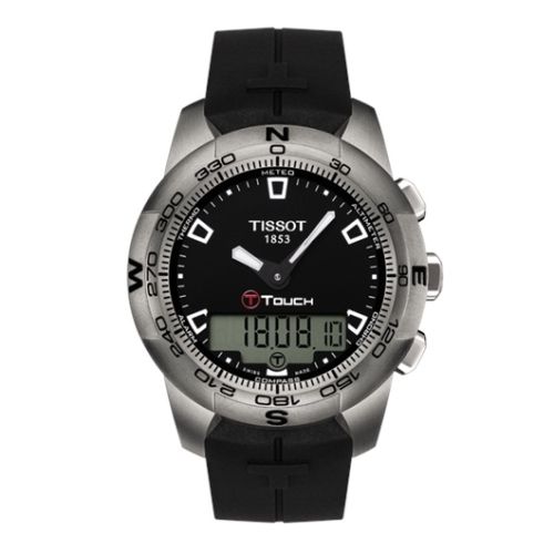 Tissot T-Touch II Black Ti Rubber